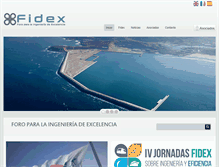 Tablet Screenshot of fidex.es